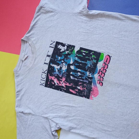 Vintage Kick It In Hind Marathon Runner Shirt